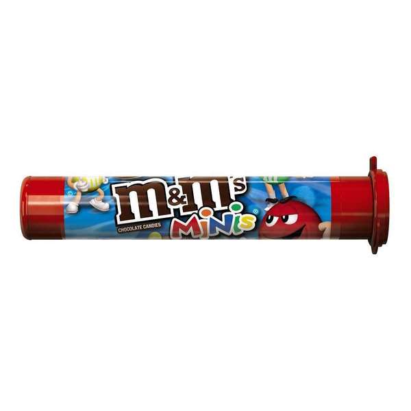 M&Ms M&M's Milk Chocolate M&M Mini Tubes 1.08 oz., PK288 108283